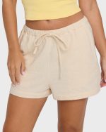 Wanderer Woven Shorts - Dove - Image 5