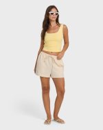 Wanderer Woven Shorts - Dove - Image 3
