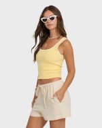 Wanderer Woven Shorts - Dove - Image 4