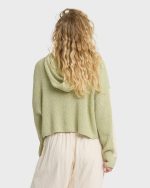 Dawn Pullover Hoodie - Smoke Green - Image 2