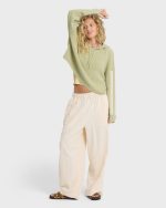 Dawn Pullover Hoodie - Smoke Green - Image 3