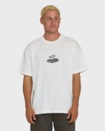 Bad Dog Cherub OG Knit Short Sleeve T-Shirt - Off White