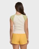 Road Trippin Elastic Waist Shorts - Sun Kissed - Image 2