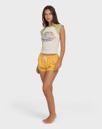 Road Trippin Elastic Waist Shorts - Sun Kissed - Image 4