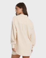 Wanderer Long Sleeve Woven Shirt - Dove - Image 2