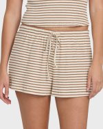 Easy Livin Knit Shorts - Brown Stone - Image 6