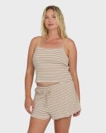 Easy Livin Knit Shorts - Brown Stone - Image 8