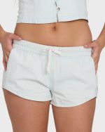 Eezy Waist Woven Shorts - Clearwater - Image 5