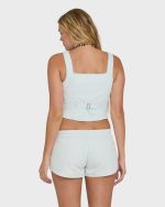 Eezy Waist Woven Shorts - Clearwater - Image 2