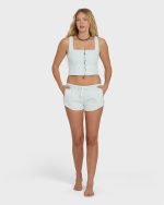 Eezy Waist Woven Shorts - Clearwater - Image 4
