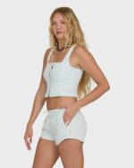 Eezy Waist Woven Shorts - Clearwater - Image 3