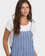 Wild Pursuit Overall Romper - Blue Smoke - Image 5