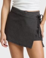 Your Crush Skort - Black Sands - Image 5