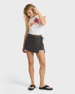 Your Crush Skort - Black Sands - Image 3