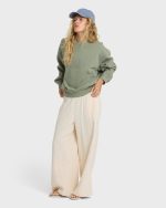 Follow Me Elastic Waist Pants - Dove - Image 4