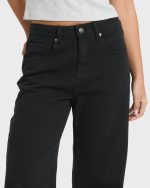 Free Fall Flare Jeans - Black - Image 5