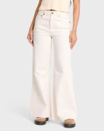 Free Fall Flare 5-Pocket Pants - Sea Salt - Image 5