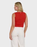 Kelsey Tank Top - Fiesta Red - Image 7