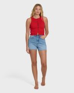 Kelsey Tank Top - Fiesta Red - Image 4
