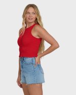 Kelsey Tank Top - Fiesta Red - Image 3