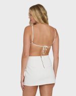 Wave Washed Mini Skirt - Salt Crystal - Image 2