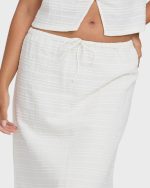 Your Call Maxi Skirt - Salt Crystal - Image 5