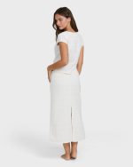 Your Call Maxi Skirt - Salt Crystal - Image 2