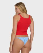 Day Trip Forever Tank Top - Fiesta Red - Image 2