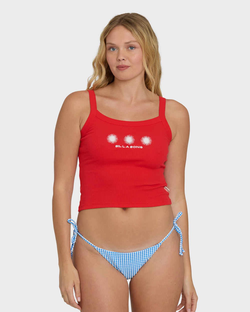 BL000215W_FTR_OM-F.jpg Day Trip Forever Tank Top - Fiesta Red - Image 1