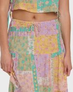 Just A Girl Maxi Skirt - Vintage Violet - Image 5