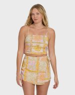 Your Crush Printed Mini Skort - Sweet Lilac