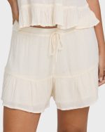 Sol Mate Mini Woven Shorts - White Cap - Image 6