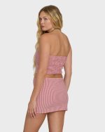 So Micro Mini Skirt - Pink Sunset - Image 3