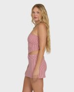 So Micro Mini Skirt - Pink Sunset - Image 4