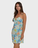 Last Sunset Mini Dress - Dream Blue - Image 3