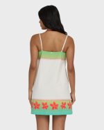Sun Rays Mini Dress - Salt Crystal - Image 2