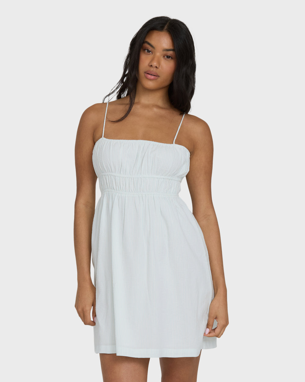 BL000241W_CWR_OM-F.jpg Feel The Breeze Mini Dress - Clearwater - Image 1