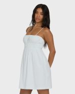 Feel The Breeze Mini Dress - Clearwater - Image 3