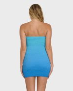 Tides Mini Knit Dress - True Blue - Image 2