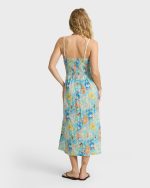 Palm Grove Midi Dress - Dream Blue - Image 2