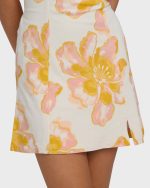 Floral Trippin Mini Dress - Salt Crystal - Image 5