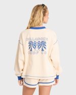 Back To It Fleece Shorts - White Cap - Image 2