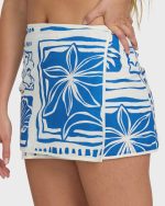Sea Glow Mini Skirt - True Blue - Image 5