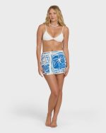 Sea Glow Mini Skirt - True Blue - Image 4