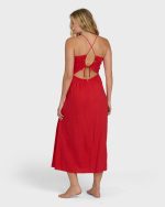 Take It Back Maxi Dress - Fiesta Red - Image 2