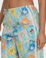 Palm Grove Elastic Waist Pants - Dream Blue - Image 5