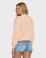 Treasure Cay Crewneck Sweatshirt - Light Peach - Image 2