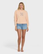 Treasure Cay Crewneck Sweatshirt - Light Peach - Image 4