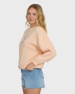 Treasure Cay Crewneck Sweatshirt - Light Peach - Image 3