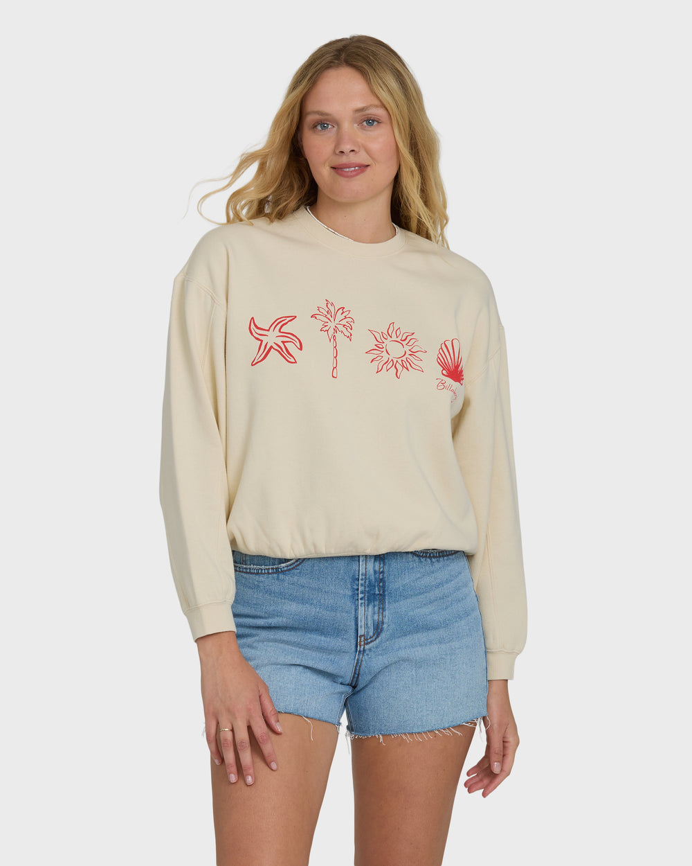BL000260W_WCP_OM-F.jpg Treasure Cay Crewneck Sweatshirt - White Cap - Image 1